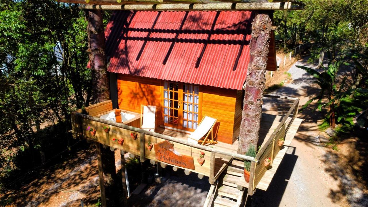Casa Na Arvore Com Hidro, Piscina, Trilha, Cavalo เบงโต กองซัลเวส ภายนอก รูปภาพ