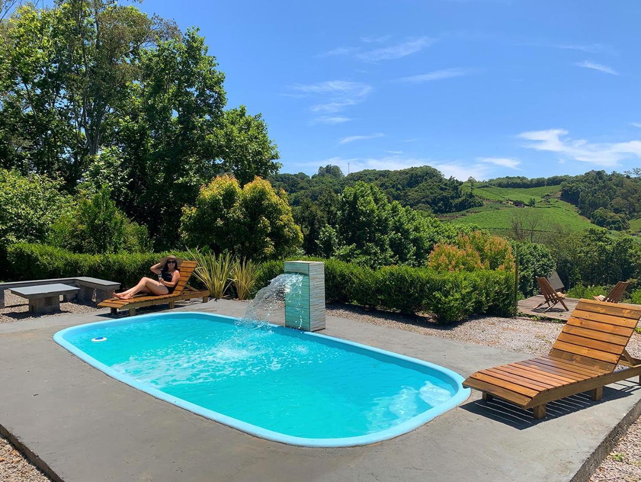 Casa Na Arvore Com Hidro, Piscina, Trilha, Cavalo เบงโต กองซัลเวส ภายนอก รูปภาพ